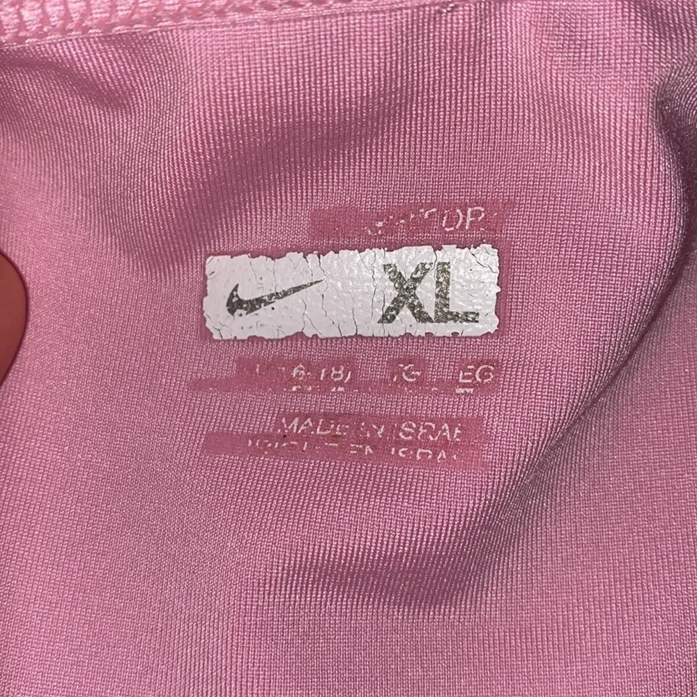 Nike Pink running tank built in support size extra large